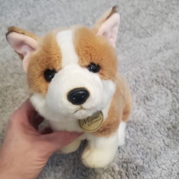 Aurora Miyoni Pembroke Welsh Corgi Plush Stuffed Animal Dog EUC - Picture 4 of 11